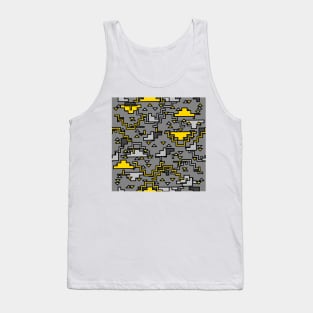 Abstract Drawing Background Seamless Tank Top